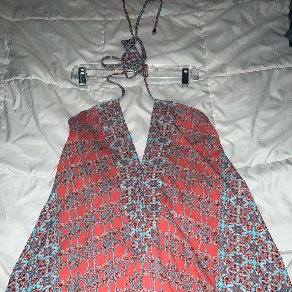 Halter tie dress